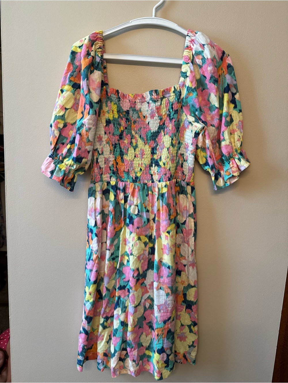 Gap Women’s Floral Smocked Dress